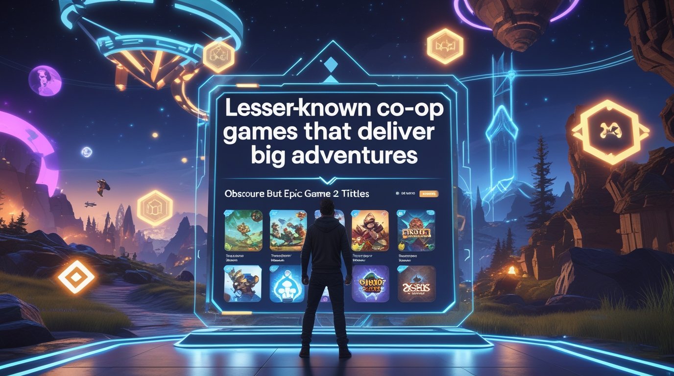 Lesser-Known Co-Op Games That Deliver Big Adventures
